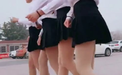 6个小姐姐跳鬼步舞,六位小姐姐鬼步舞风采展示